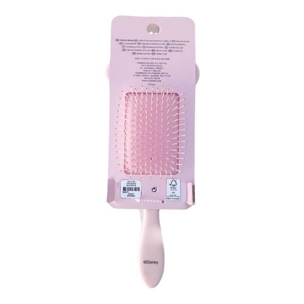 Disney Womens Multicolor Minnie Mouse Rubber Handled Paddle Hair Brush One Size - Picture 4 of 13